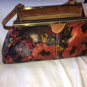 Patricia Nash Ferrara Frame satchel Spring Multi
